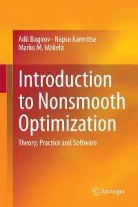 非滑最適化入門<br>Introduction to Nonsmooth Optimization : Theory, Practice and Software