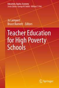 Teacher Education for High Poverty Schools〈1st ed. 2016〉