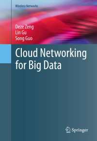 Cloud Networking for Big Data〈1st ed. 2015〉