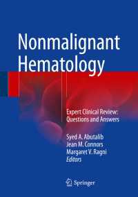 Nonmalignant Hematology : Expert Clinical Review: Questions and Answers