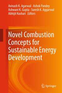 Novel Combustion Concepts for Sustainable Energy Development