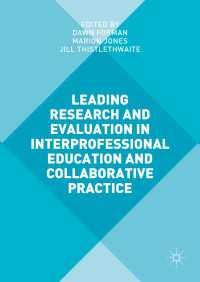 Leading Research and Evaluation in Interprofessional Education and Collaborative Practice〈1st ed. 2016〉