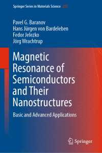Magnetic Resonance of Semiconductors and Their Nanostructures : Basic and Advanced Applications