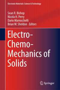 Electro-Chemo-Mechanics of Solids〈1st ed. 2017〉