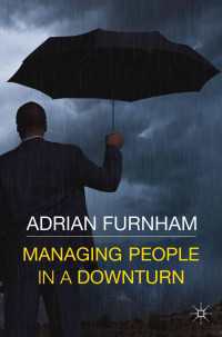 不況下の経営<br>Managing People in a Downturn