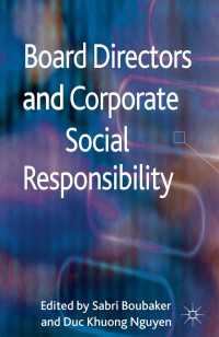 取締役とCSR<br>Board Directors and Corporate Social Responsibility