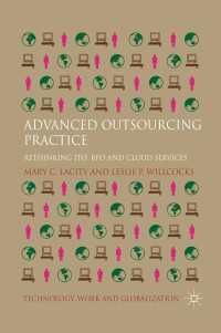 Advanced Outsourcing Practice : Rethinking ITO, BPO and Cloud Services