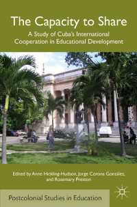The Capacity to Share : A Study of Cuba’s International Cooperation in Educational Development