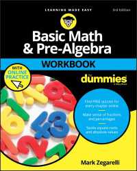 Basic Math & Pre-Algebra Workbook For Dummies with Online Practice（3）