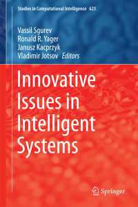 Innovative Issues in Intelligent Systems〈1st ed. 2016〉