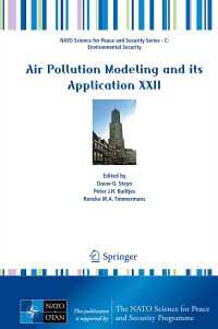 Air Pollution Modeling and its Application XXII