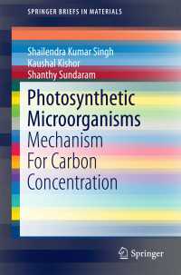 Photosynthetic Microorganisms : Mechanism For Carbon Concentration