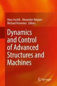 Dynamics and Control of Advanced Structures and Machines〈1st ed. 2017〉