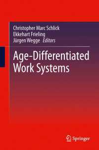Age-Differentiated Work Systems