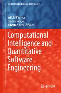 Computational Intelligence and Quantitative Software Engineering〈1st ed. 2016〉