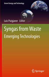 Syngas from Waste : Emerging Technologies