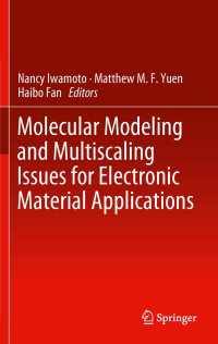 Molecular Modeling and Multiscaling Issues for Electronic Material Applications