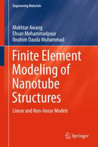Finite Element Modeling of Nanotube Structures〈1st ed. 2016〉 : Linear and Non-linear Models