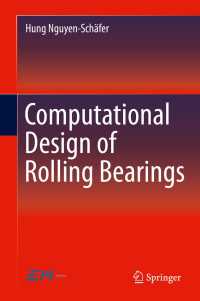 Computational Design of Rolling Bearings〈1st ed. 2016〉
