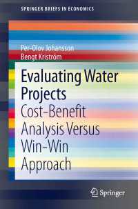 Evaluating Water Projects : Cost-Benefit Analysis Versus Win-Win Approach