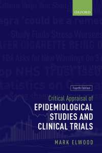 疫学研究・臨床試験の批判的評価（第４版）<br>Critical Appraisal of Epidemiological Studies and Clinical Trials（4）