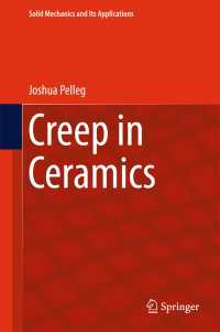 Creep in Ceramics〈1st ed. 2017〉