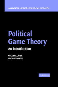 政治ゲーム理論入門<br>Political Game Theory : An Introduction