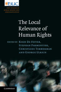 国際人権規範の地域的妥当性<br>The Local Relevance of Human Rights