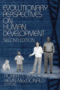 Evolutionary Perspectives on Human Development（Second Edition）