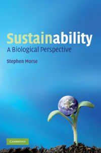 Sustainability : A Biological Perspective