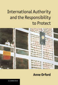 国際的権威と保護する責任（R2P）<br>International Authority and the Responsibility to Protect