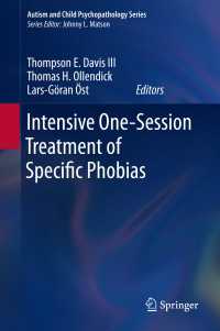 Intensive One-Session Treatment of Specific Phobias