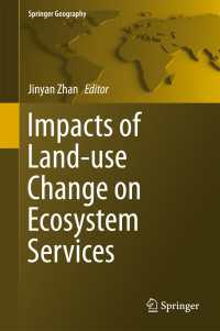Impacts of Land-use Change on Ecosystem Services〈1st ed. 2015〉