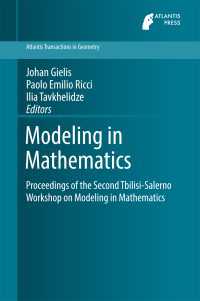 Modeling in Mathematics〈2017〉 : Proceedings of the Second Tbilisi-Salerno Workshop on Modeling in Mathematics