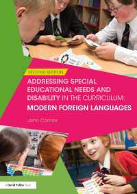 Addressing Special Educational Needs and Disability in the Curriculum: Modern Foreign Languages（2 NED）