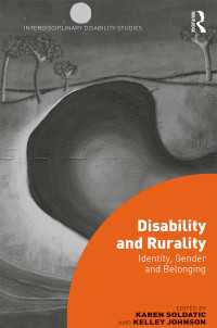Disability and Rurality : Identity, Gender and Belonging