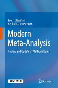 Modern Meta-Analysis〈1st ed. 2017〉 : Review and Update of Methodologies