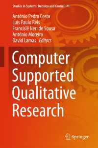 Computer Supported Qualitative Research〈1st ed. 2017〉