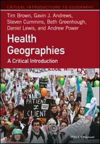 保健地理学：批判的入門<br>Health Geographies : A Critical Introduction