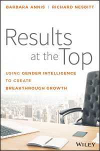 女性幹部社員の登用による企業成長<br>Results at the Top : Using Gender Intelligence to Create Breakthrough Growth