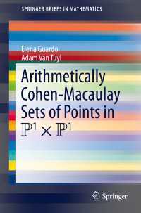 Arithmetically Cohen-Macaulay Sets of Points in P^1 x P^1〈1st ed. 2015〉