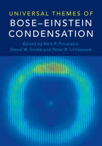 ボース＝アインシュタイン凝縮の普遍性と各分野の最前線<br>Universal Themes of Bose-Einstein Condensation