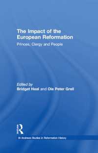 ヨーロッパ宗教改革の衝撃<br>The Impact of the European Reformation : Princes, Clergy and People
