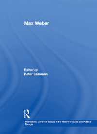 Ｍ．ヴェーバー研究論文集<br>Max Weber
