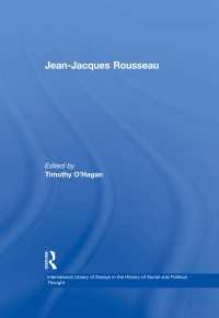 ルソー研究論文集<br>Jean-Jacques Rousseau