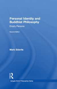 人格と仏教哲学（第２版）<br>Personal Identity and Buddhist Philosophy : Empty Persons（2 NED）
