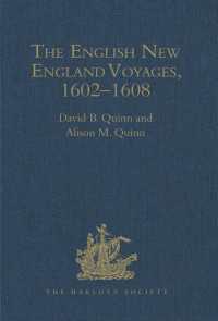 The English New England Voyages, 1602–1608
