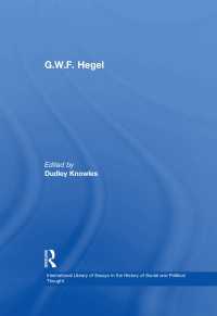 ヘーゲル研究論文集<br>G.W.F. Hegel