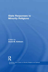 少数派の宗教への国家の反応<br>State Responses to Minority Religions