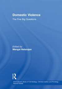 ドメスティック･バイオレンスの５大問題<br>Domestic Violence : The Five Big Questions